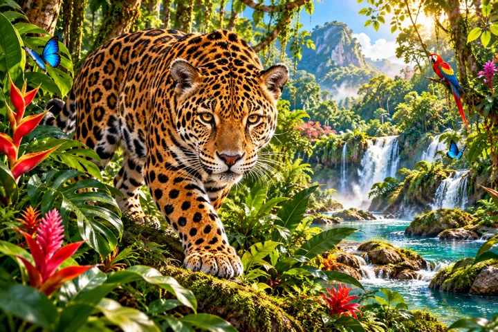 El jaguar de la selva